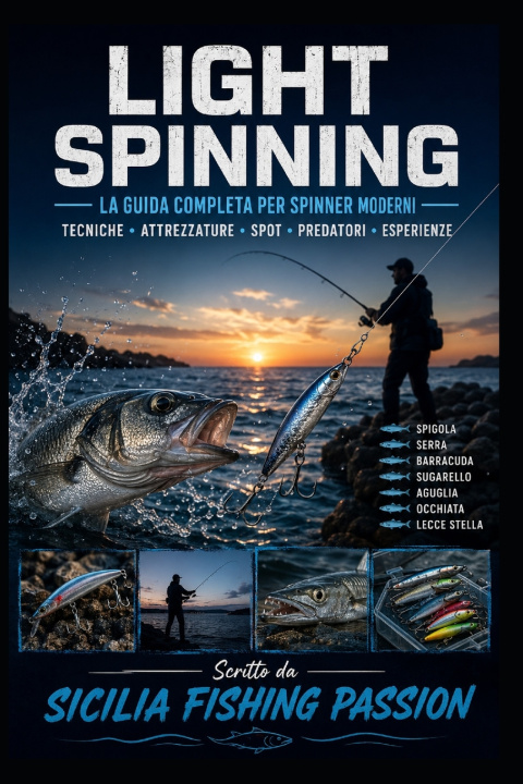 Carte IL LIGHT SPINNING Sicilia Fishing Passion