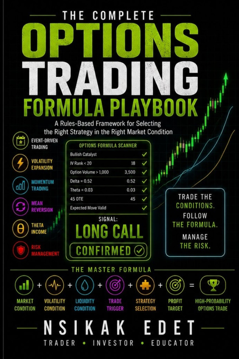 Książka THE COMPLETE OPTIONS TRADING FORMULA PLAYBOOK Nsikak Edet