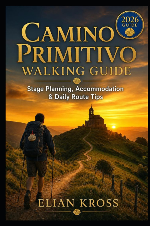 Книга Camino Primitivo Walking Guide ELIAN KROSS