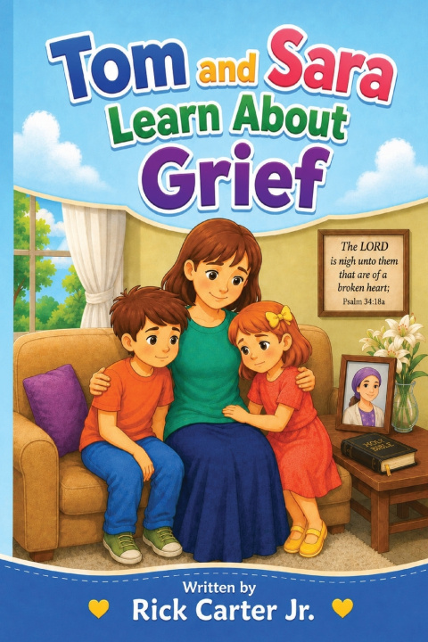 Buch Tom and Sara Learn About Grief Rick Carter Jr.