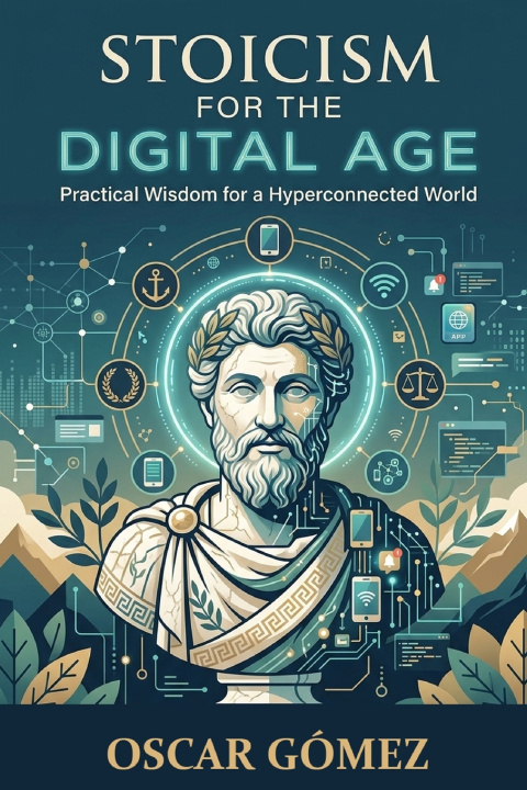 Buch Stoicism for the Digital Age Oscar Gómez Fernández