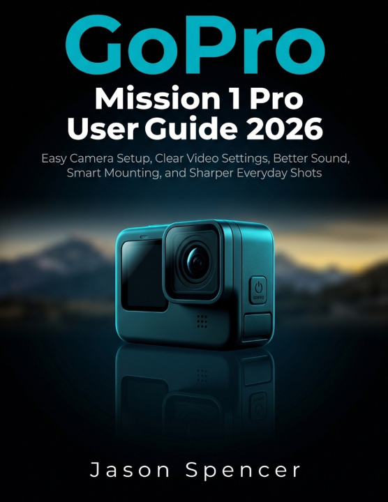 Kniha GoPro Mission 1 Pro User Guide 2026 Jason Spencer