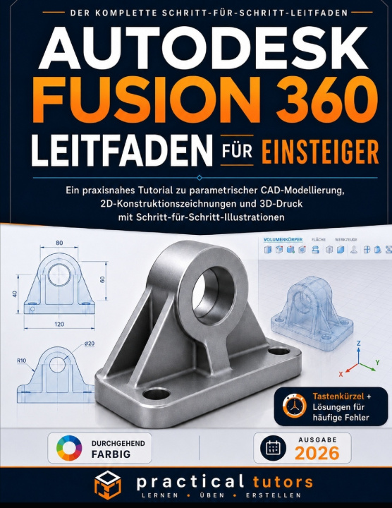 Buch AUTODESK FUSION 360 LEITFADEN FÜR EINSTEIGER practical tutors
