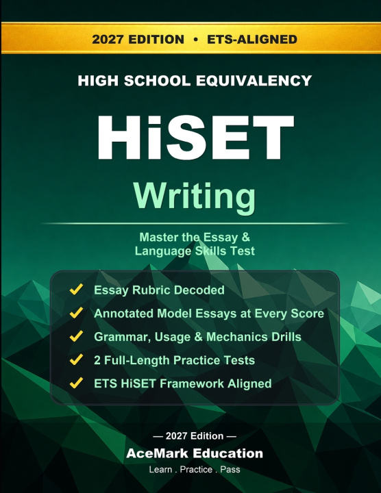 Libro HiSET Writing AceMark Education