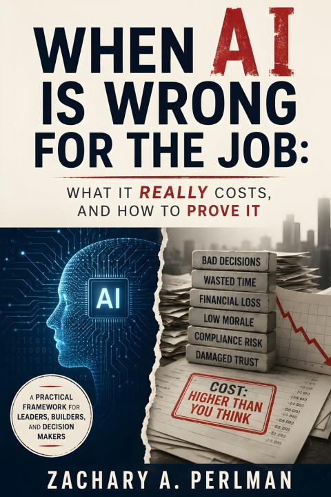 Книга When AI Is Wrong for the Job Zachary A. Perlman