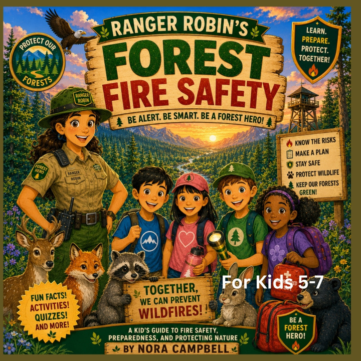 Carte Ranger Robin's Forest Fire Safety Nora Campbell