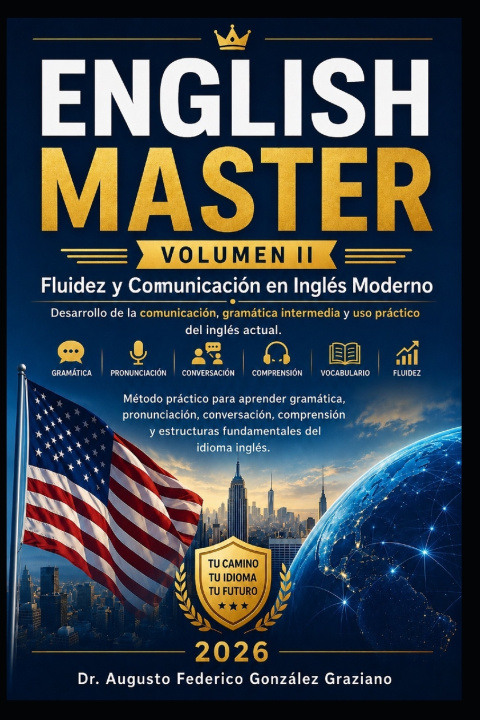 Livro ENGLISH MASTER Volumen II Dr. Augusto Federico González Graziano