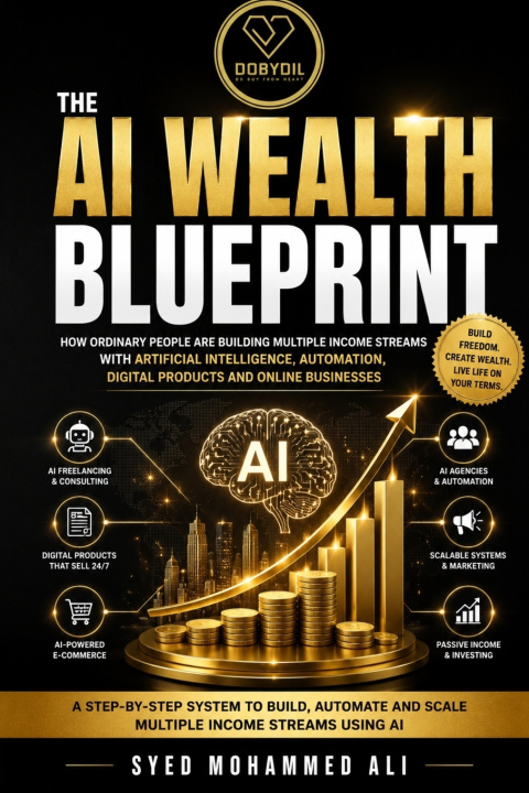 Książka The AI Wealth Blueprint Syed Mohammed Ali