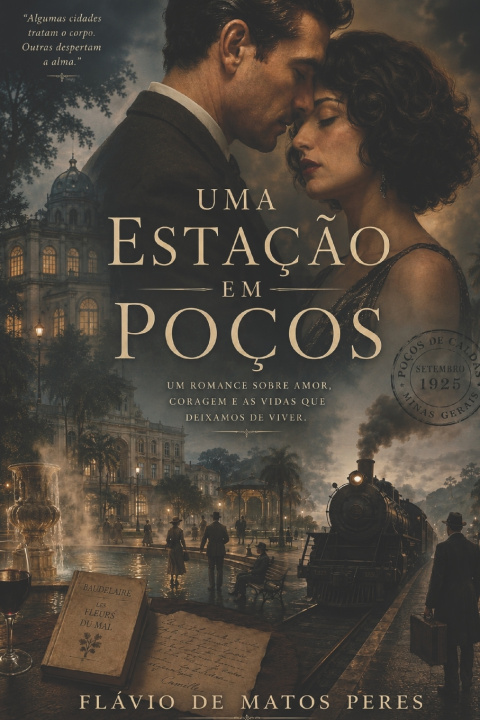 Książka Uma Estação em Poços Flávio Peres