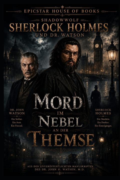 Carte Sherlok Holmes und Dr. John H. Watson Shadow Wolf