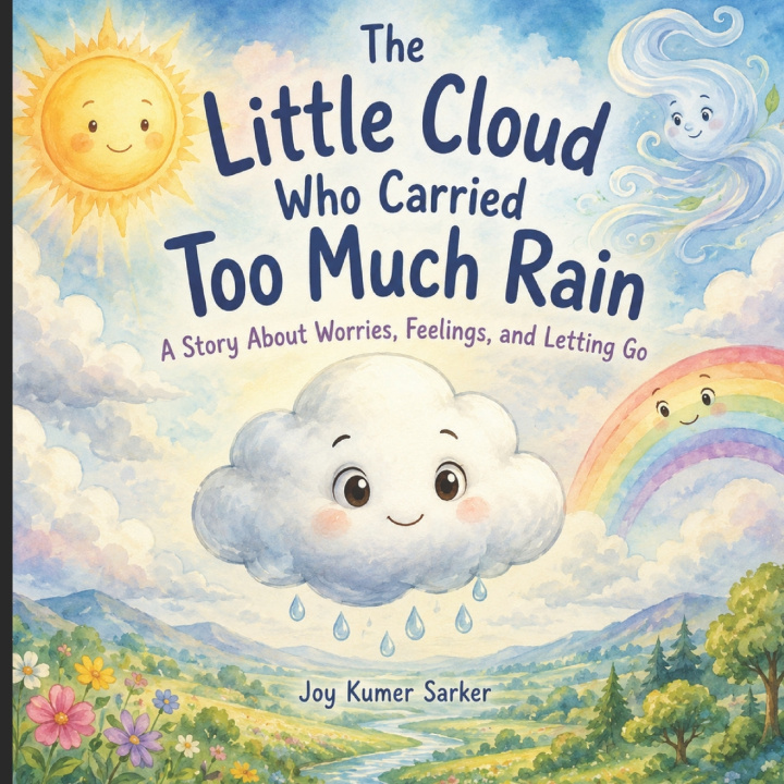 Livro The Little Cloud Who Carried Too Much Rain Joy Kumer Sarker