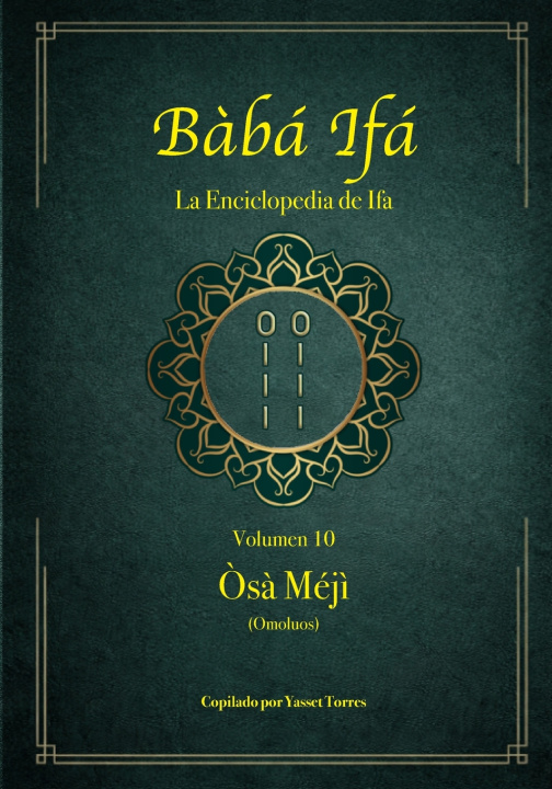Книга Bàbá Ifá "La Enciclopedia de Ifa" Yasset Torres