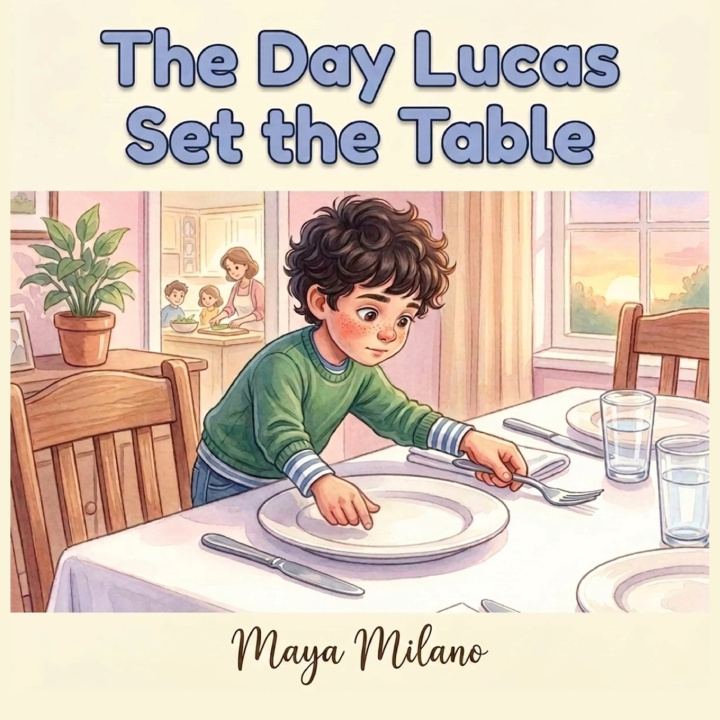 Książka The Day Lucas Set the Table Maya Milano