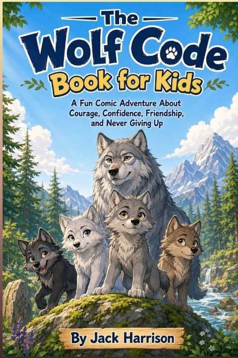 Книга The Wolf Code Book for Kids Jack Harrison