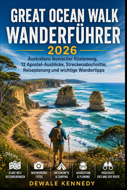 Libro GREAT OCEAN WALK WANDERFÜHRER 2026 DEWALE KENNEDY