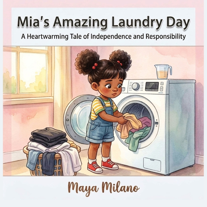 Könyv Mia's Amazing Laundry Day Maya Milano