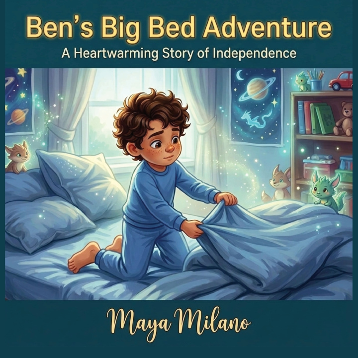 Buch Ben's big bed adventure Maya Milano