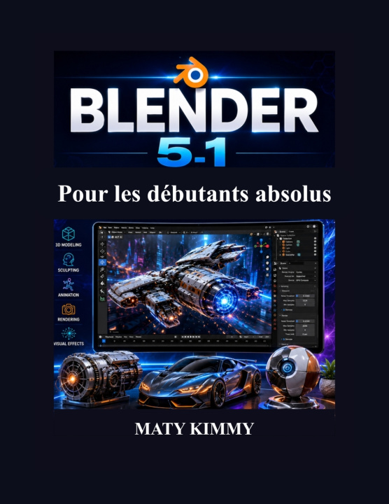 Buch Blender 5.1 Pour les débutants absolus MATY KIMMY