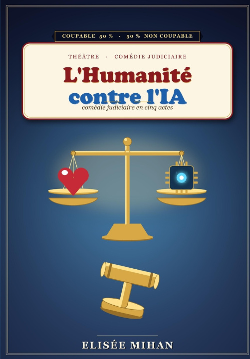 Libro L'Humanité contre l'IA Elisée MIHAN
