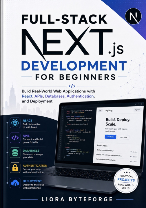 Książka Full-Stack Next.js Development for Beginners Liora Byteforge