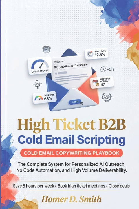 Книга High Ticket B2B Cold Email Scripting Homer D. Smith