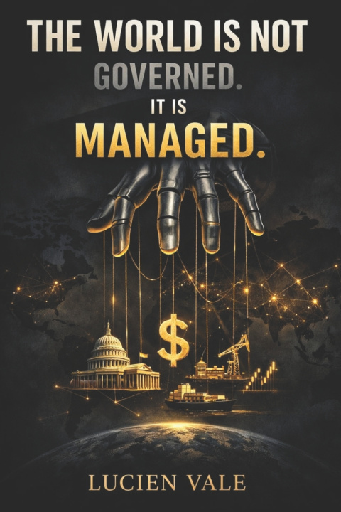 Carte THE WORLD IS NOT GOVERNED. IT IS MANAGED Lucien Vale