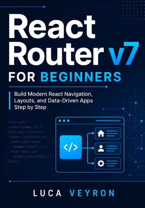Boek React Router v7 for Beginners Luca Veyron