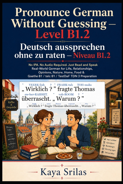 Könyv Pronounce German Without Guessing - Level B1.2 / Deutsch aussprechen ohne zu raten Kaya Srilas
