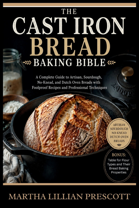Книга THE CAST IRON BREAD BAKING BIBLE Martha Lillian Prescott