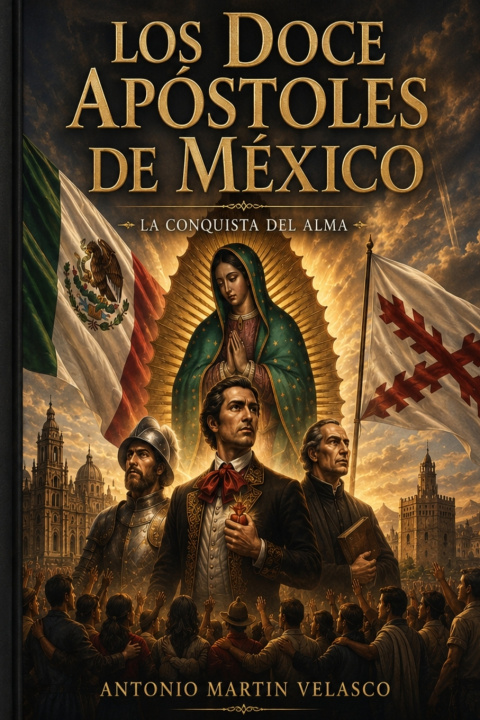 Carte LOS DOCE APÓSTOLES DE MÉXICO ANTONIO MARTIN VELASCO