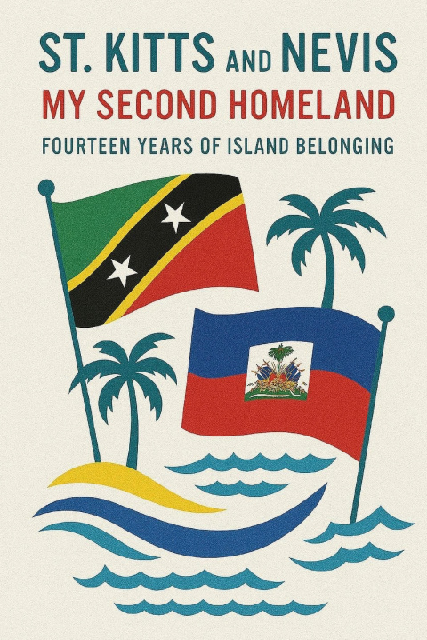 Livro St. Kitts and Nevis My Second Homeland Junior Simon Sanon