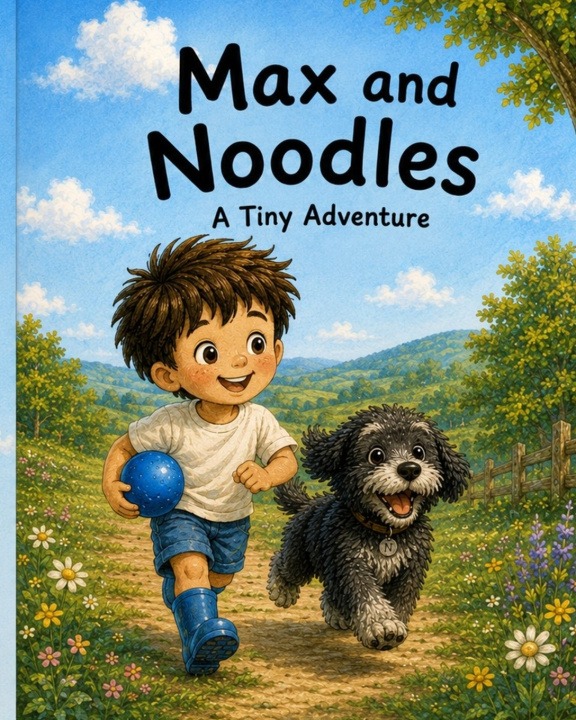 Książka Max and Noodles Isabel Rooks