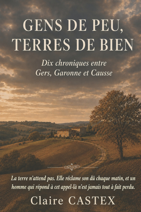 Książka Gens de peu, terres de bien Claire Castex