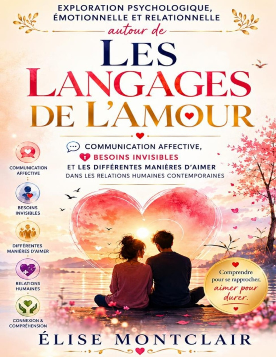 Livro Exploration psychologique, émotionnelle et relationnelle autour de Les langages de l'amour Élise Montclair