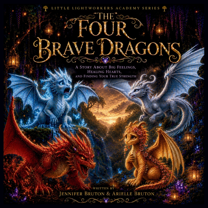 Könyv The Four Brave Dragons Jennifer Bruton