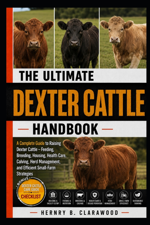 Книга DEXTER CATTLE HANDBOOK HERNRY B. CLARAWOOD