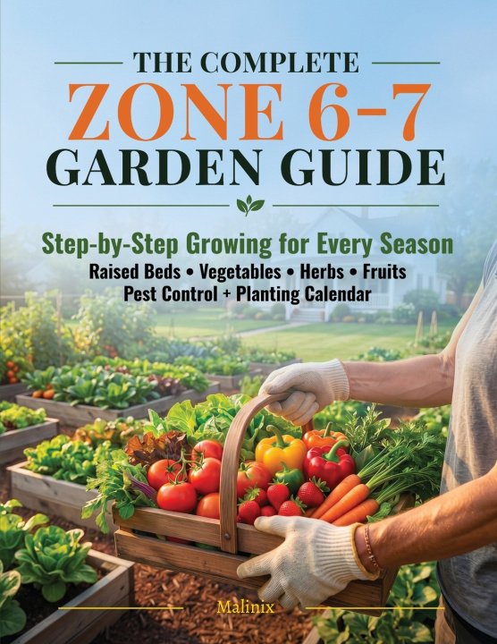 Książka The Complete Zone 6-7 Garden Guide Malinix