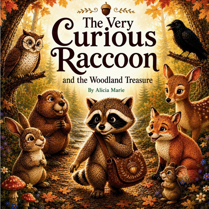 Buch The Very Curious Racoon Alicia Marie