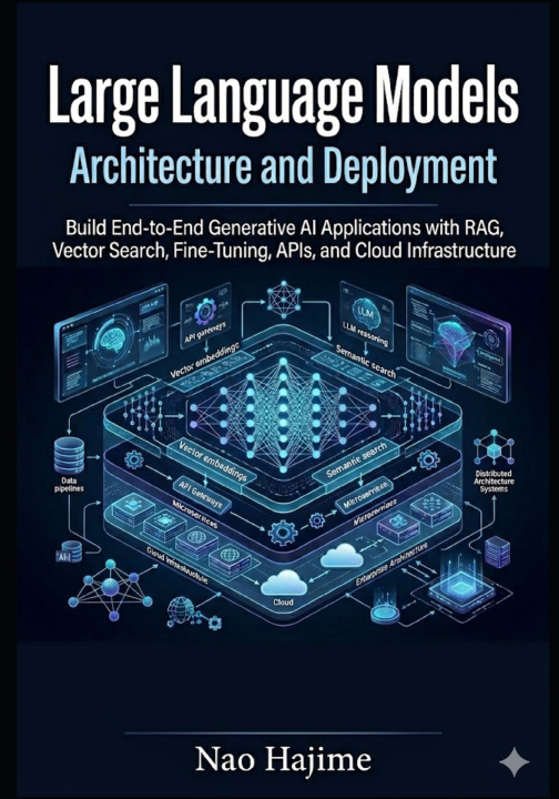 Könyv Large Language Models Architecture and Deployment Nao Hajime
