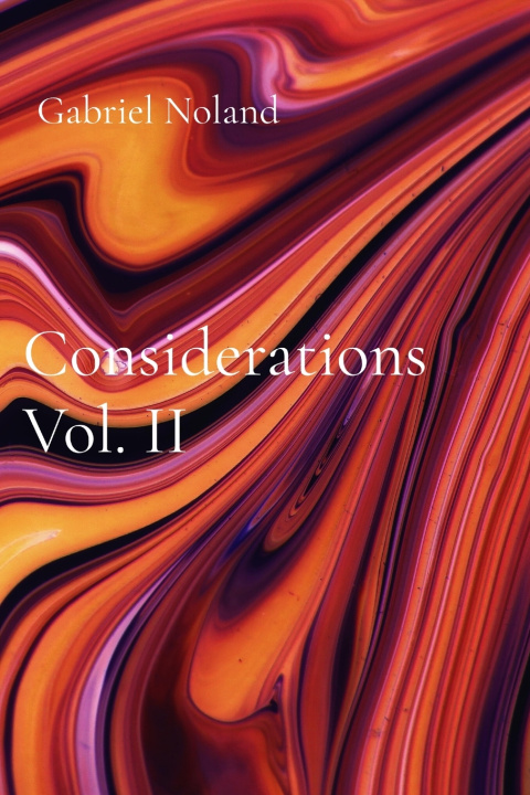 Libro Considerations Vol. II Gabriel Noland