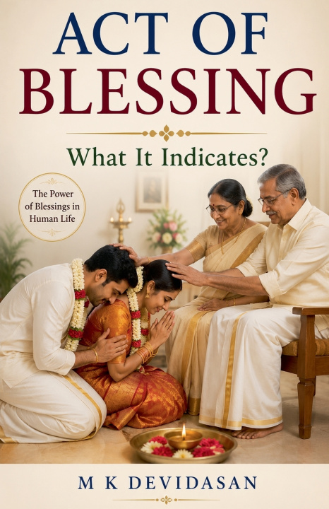 Книга Act of Blessing M K Devidasan