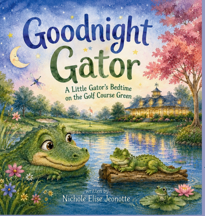 Книга Good Night Gator Nichole Elise Jeonotte