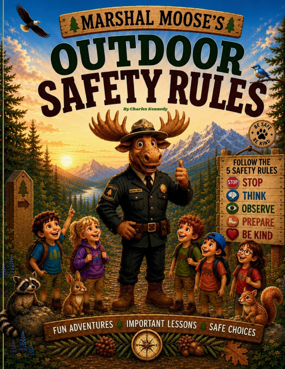 Książka Marshal Moose's Outdoor Safety Rules Charles Kennedy