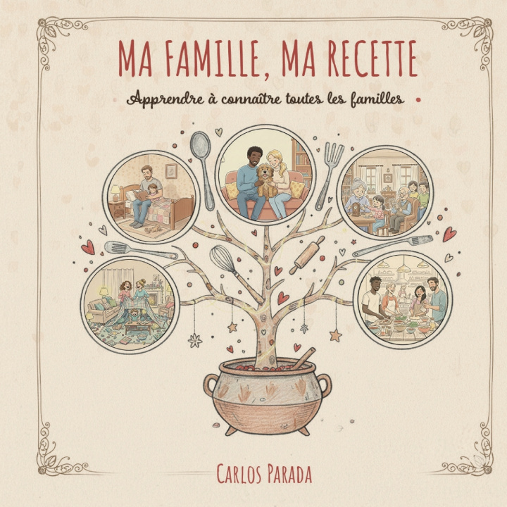 Kniha Ma famille, ma recette Carlos Parada