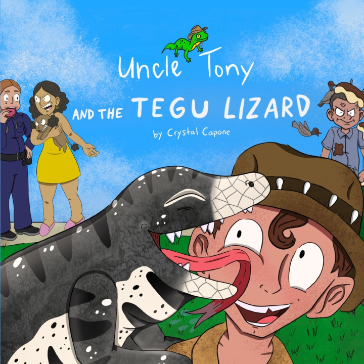 Книга Uncle Tony & The Tegu Lizard Crystal Capone
