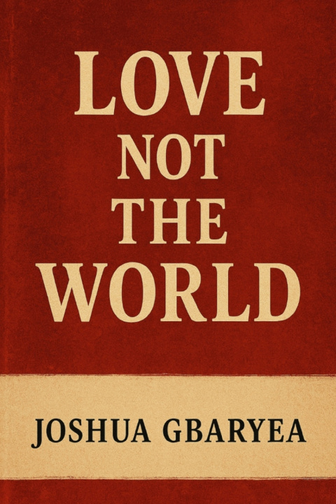Könyv Love not the world Joshua Gbaryea