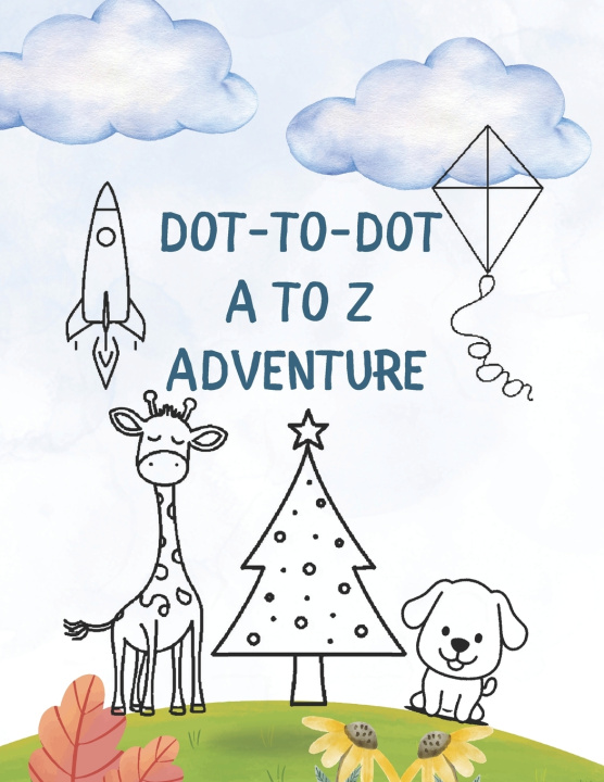 Kniha Alphabet Dot to Dot Book for Children RJ Luiz