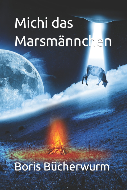 Boek Michi das Marsmännchen Boris Bücherwurm