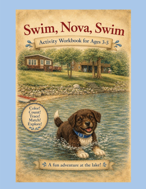 Könyv Swim, Nova, Swim Activity Workbook Melinda Robertson