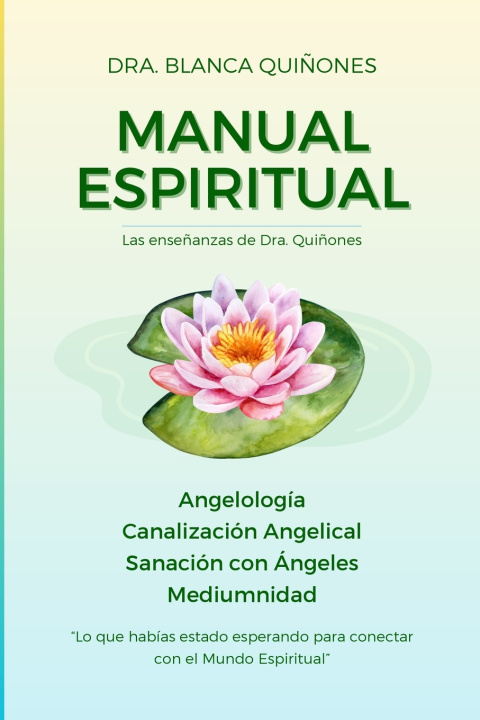 Boek Manual Espiritual Dra. Blanca Quiñones